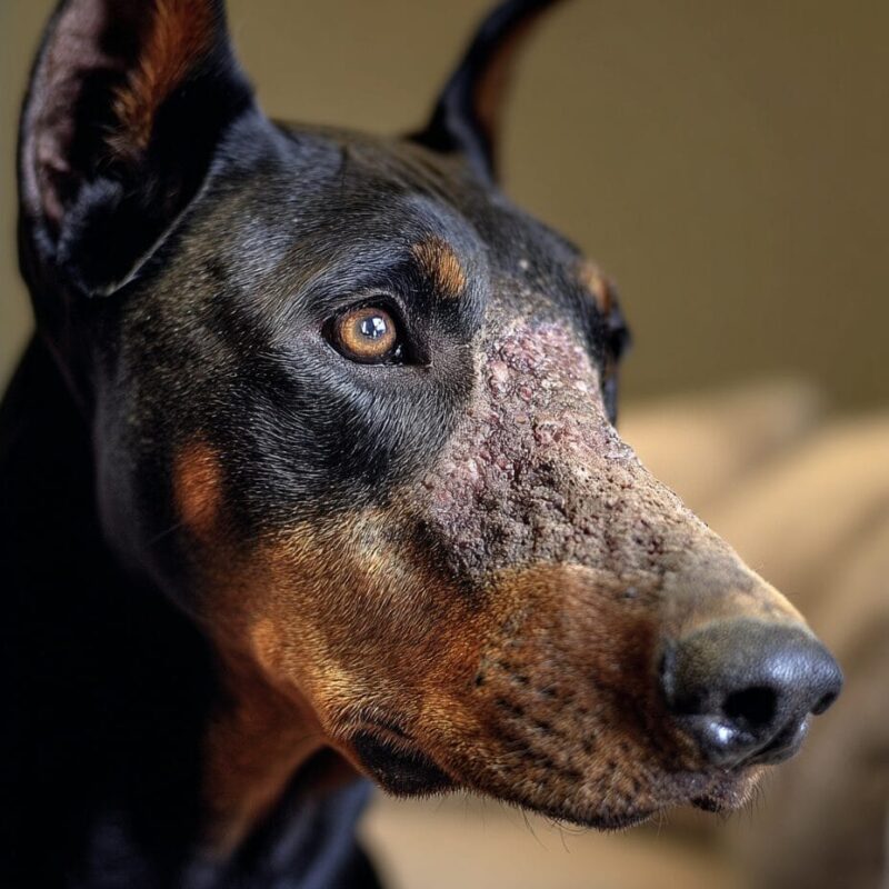 u2691135925_doberman_with_demodex_skin_problem_--ar_43_--styl_7315af6c-8187-48d9-9942-69cda57fce62_0